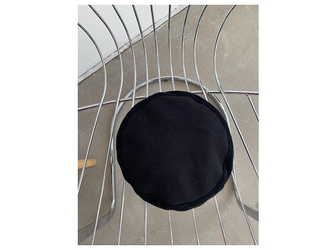 Cappello a secchiello Chanel Black Sport Line CC Logo Y2K Nero - vista 11