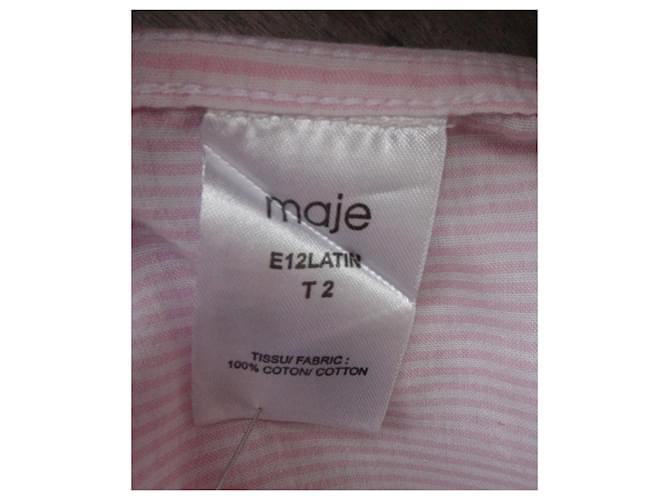Camicia Maje Rosa in Cotone - vista 5