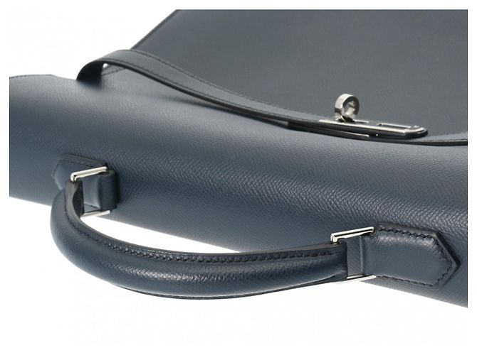 Hermès Kelly Dépeches Marineblau - Ansicht 7