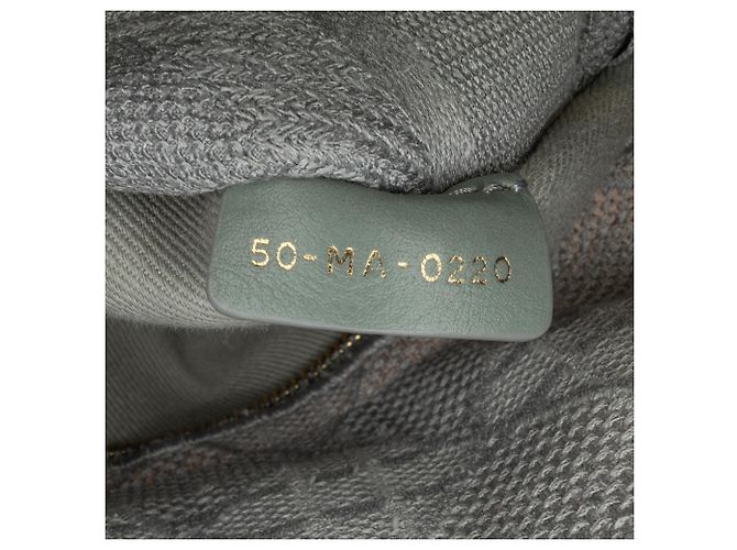 Dior Gray Medium Embroidered Canvas Cannage Lady D Lite - Ansicht 7