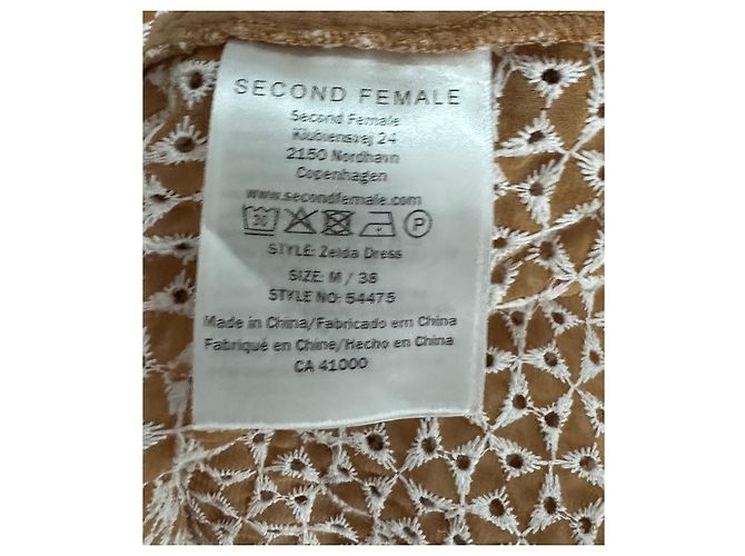 Autre Marque Vestido Zelda Second Female Marrón Castaño - vista 7
