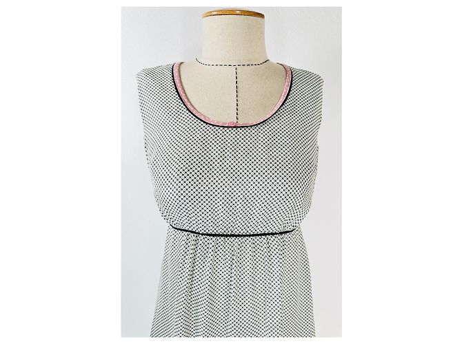 Autre Marque Vestido Simona de seda Multicolor - vista 2