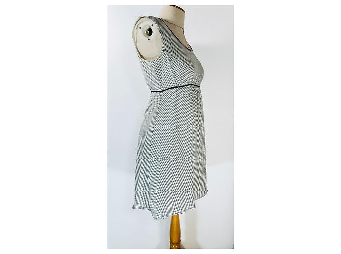 Autre Marque Vestido Simona de seda Multicolor - vista 3