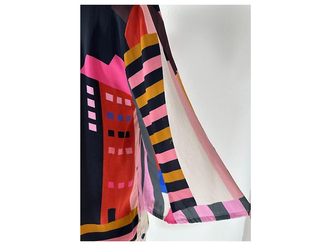 Autre Marque Blusa Eva Stine Goya de viscosa Multicolor - vista 5