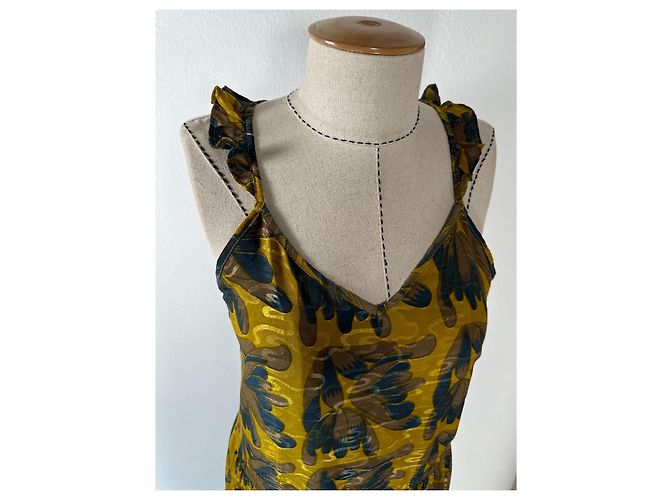 Autre Marque Sissel Edelbo Kleid Viscose Mehrfarbig Mehrfarben - Ansicht 3