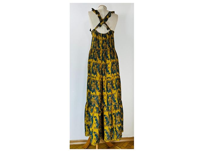 Autre Marque Sissel Edelbo Kleid Viscose Mehrfarbig Mehrfarben - Ansicht 4