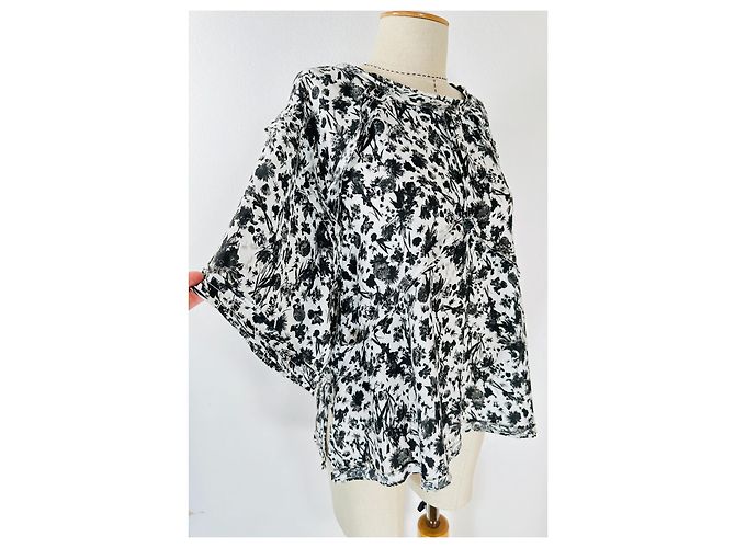 Iro Blusa Magical de Seda e Viscose Multicor - vista 2