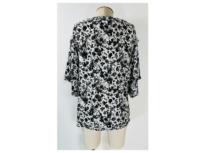 Iro Blusa Magical de Seda e Viscose Multicor - vista 4