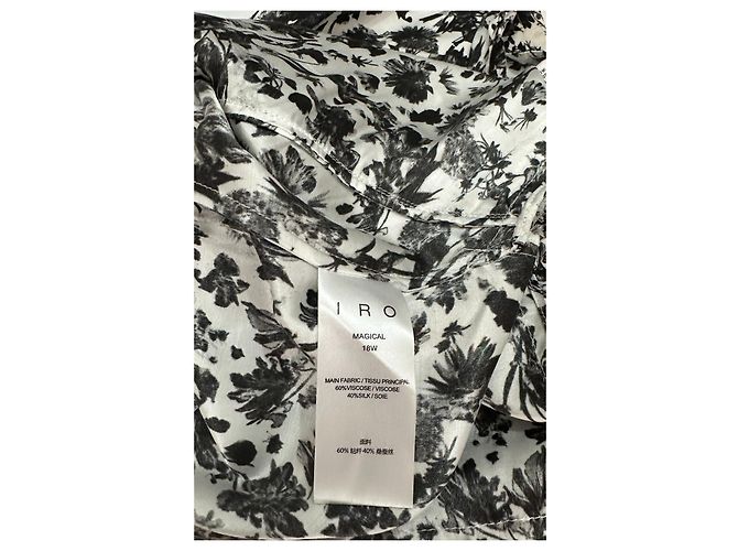 Iro Blusa Magical de Seda e Viscose Multicor - vista 7