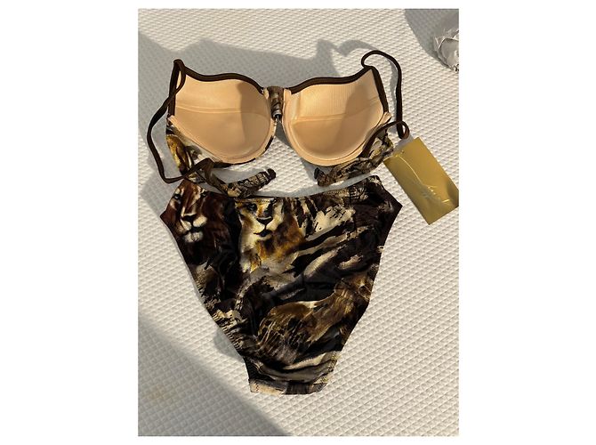 Traje de baño de dos piezas Gottex estampado animal print - vista 2