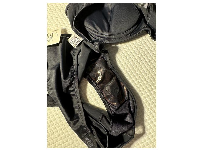 Costume da bagno due pezzi nero Gianfranco Ferré - vista 6