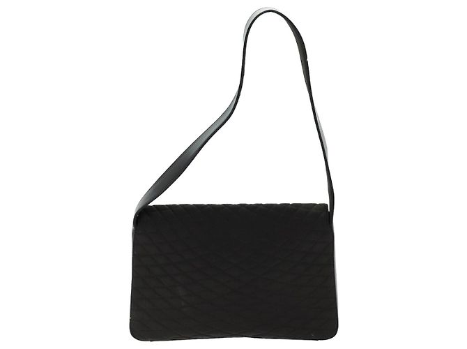 BALLY Borsa a Spalla Nylon Marrone Auth 74608 - vista 2