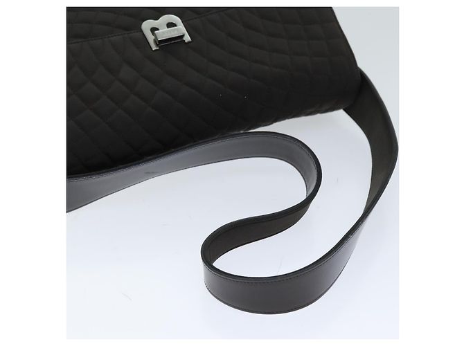 BALLY Borsa a Spalla Nylon Marrone Auth 74608 - vista 7