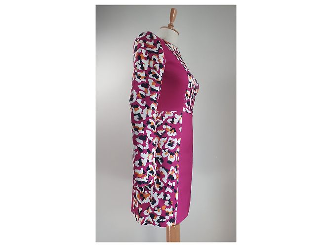 Mary Katrantzou Kleid Pink Leopard Mehrfarben - Ansicht 3
