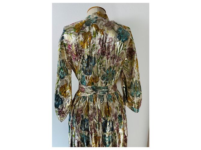 Autre Marque Vestido de seda Hayley Menzies M Multicolor - vista 6