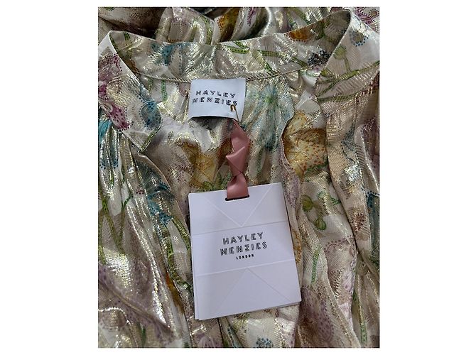 Autre Marque Vestido de seda Hayley Menzies M Multicolor - vista 7