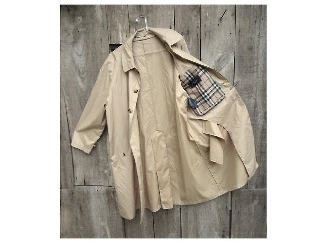 Burberry Reise-Regenmantel Beige Polyester - Ansicht 4
