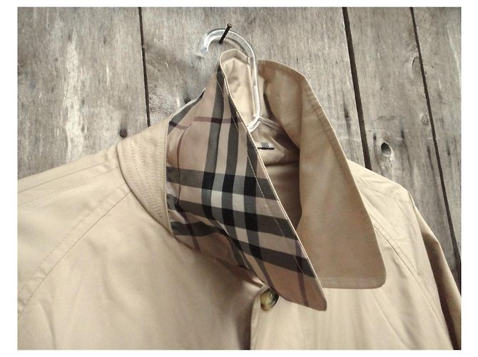 Burberry Reise-Regenmantel Beige Polyester - Ansicht 5