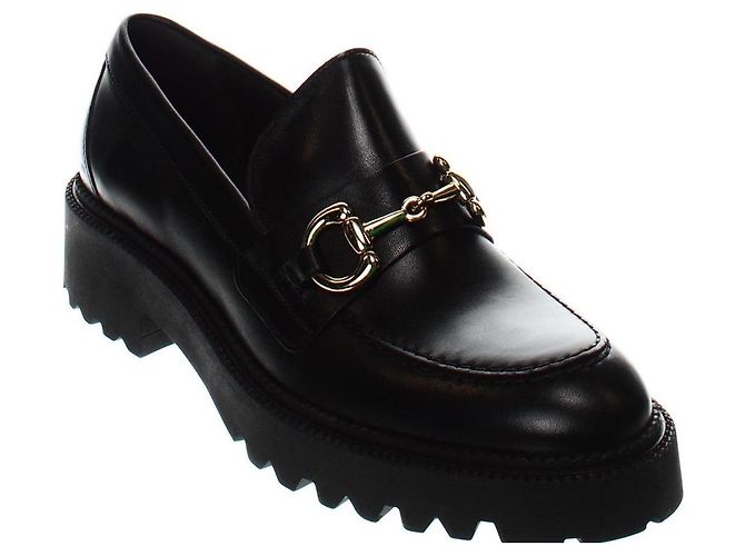 Autre Marque Mocassini Billi Bi in pelle nera Nero - vista 2