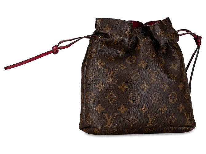 Pochette Louis Vuitton Monogram Noe Pouch marrone - vista 2
