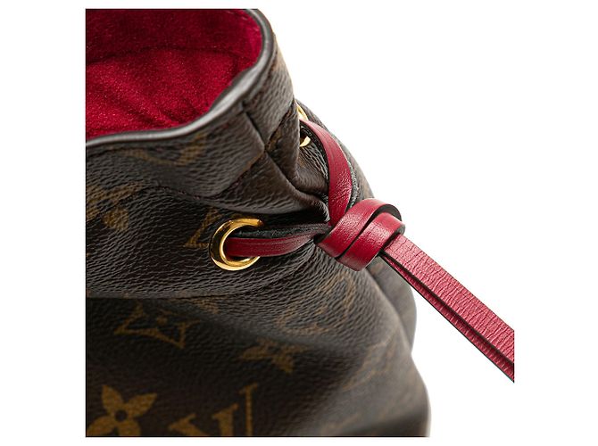 Pochette Louis Vuitton Monogram Noe Pouch marrone - vista 8