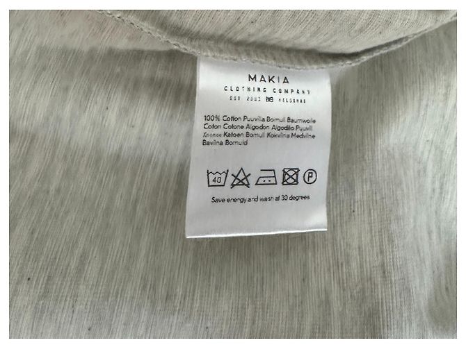 Autre Marque Makia Lighthouse Sweatshirt Kleid lang Grau - Ansicht 6