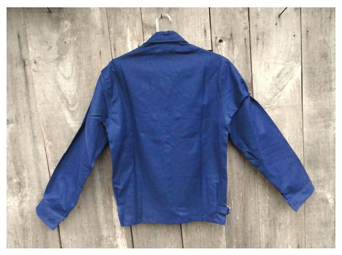 Autre Marque Giacca Blazer Kidur in Cotone Blu - vista 2