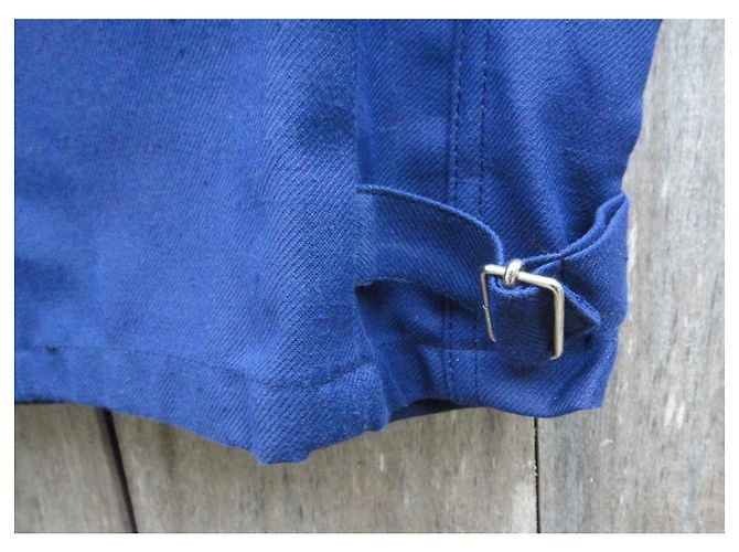 Autre Marque Giacca Blazer Kidur in Cotone Blu - vista 4