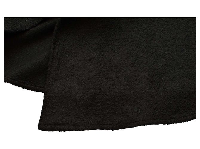 Autre Marque Murek fashion Schwarze Relaxed Cape Strickjacke - Ansicht 5