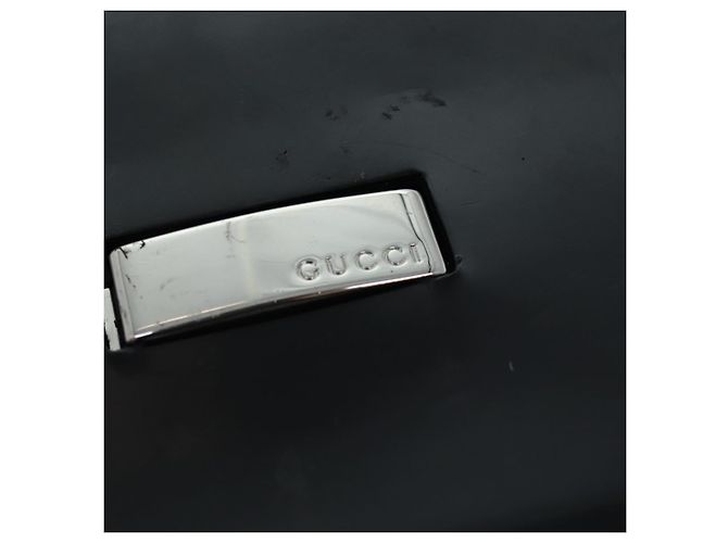 GUCCI Borsa a Spalla in Pelle Nera 007 2046 0270 auth 76731 Nero - vista 18