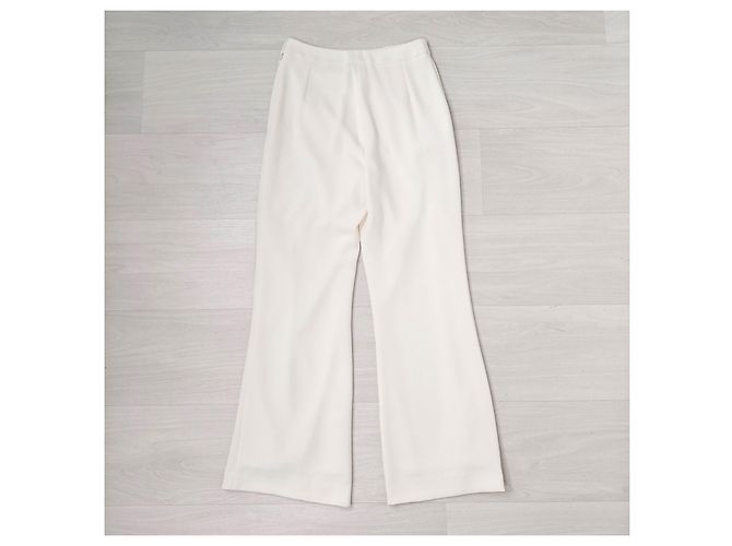 Pantalones palazzo blancos de Georges Rech - vista 2