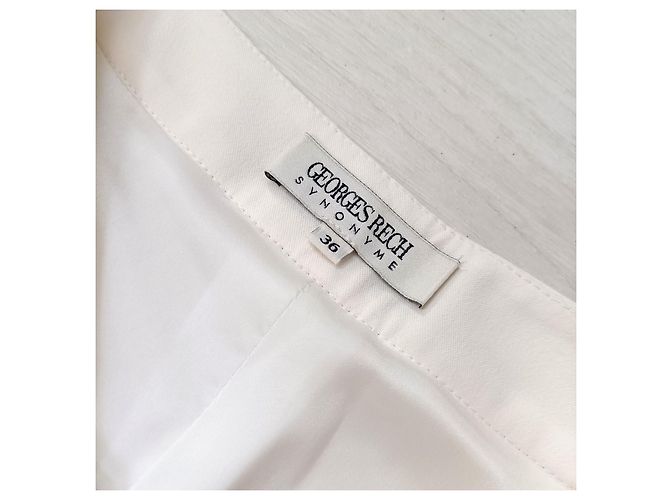 Pantalones palazzo blancos de Georges Rech - vista 3