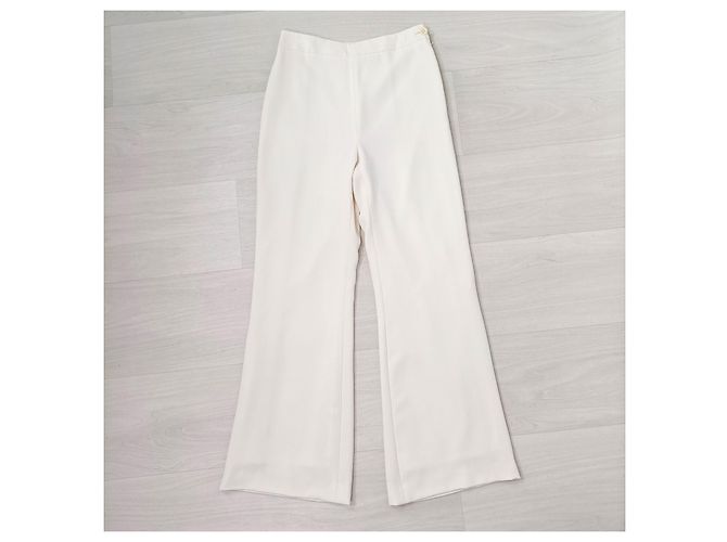 Pantalones palazzo blancos de Georges Rech - vista 6