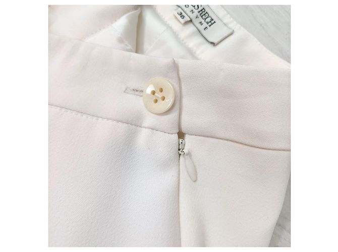 Pantalones palazzo blancos de Georges Rech - vista 7