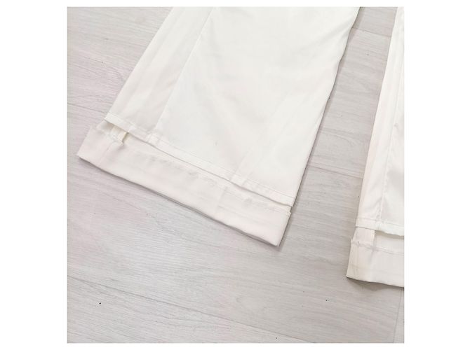 Pantalones palazzo blancos de Georges Rech - vista 8