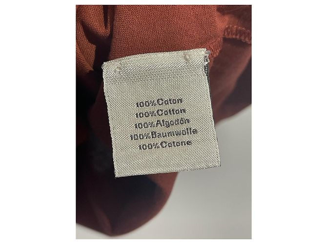 Hermès HERMES Camisetas T.Algodón XL Internacional Castaño - vista 6