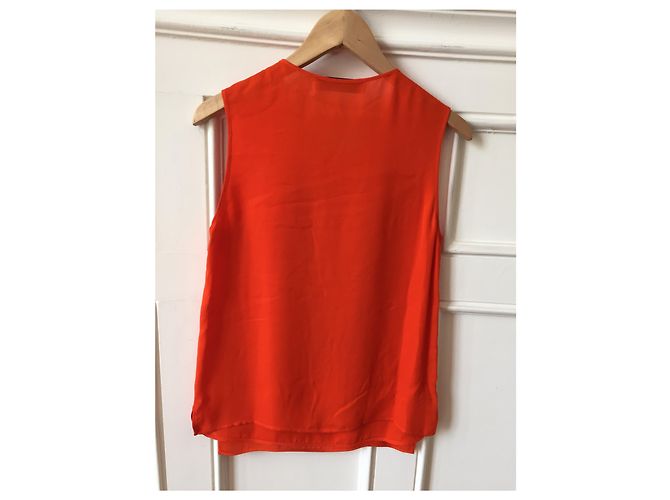 Stella Mc Cartney STELLA MCCARTNEY Tops T.IT 40 Seda Naranja - vista 4