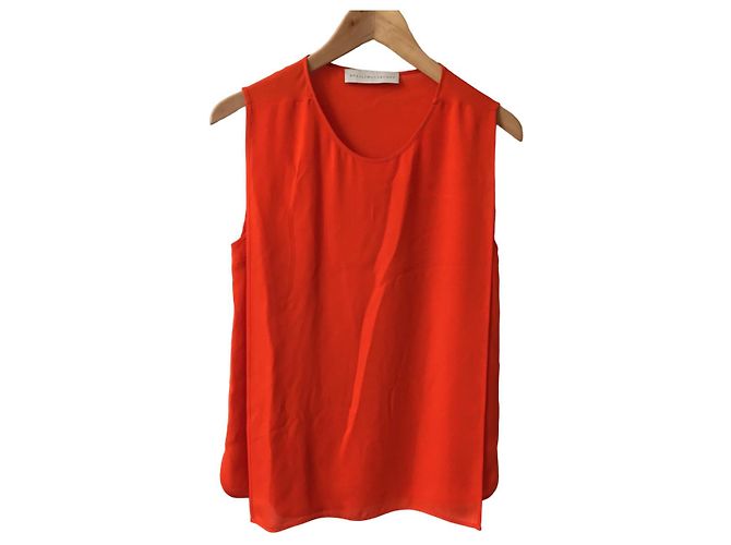 Stella Mc Cartney STELLA MCCARTNEY Tops T.IT 40 Seda Naranja - vista 8