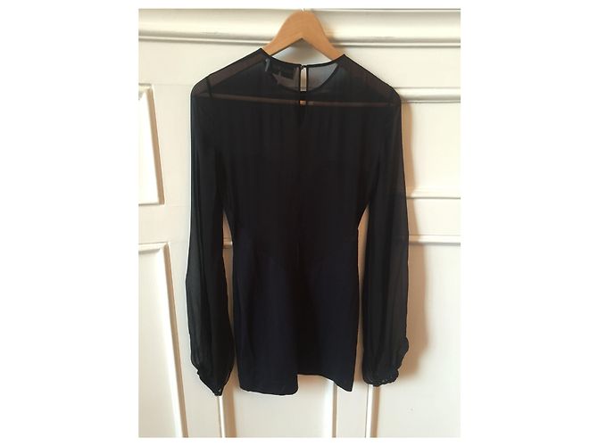EMILIO PUCCI Kleider T.International S Wolle Marineblau - Ansicht 2