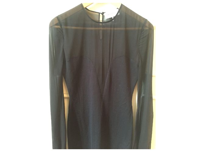 EMILIO PUCCI Kleider T.International S Wolle Marineblau - Ansicht 3