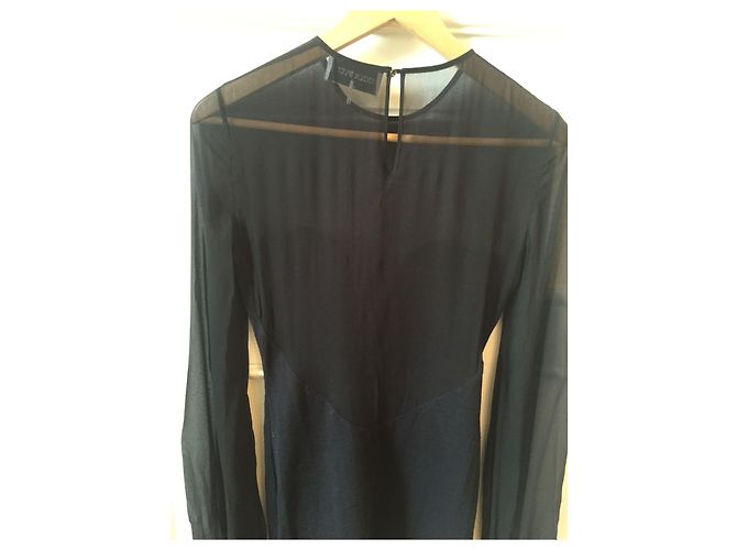 EMILIO PUCCI Kleider T.International S Wolle Marineblau - Ansicht 4
