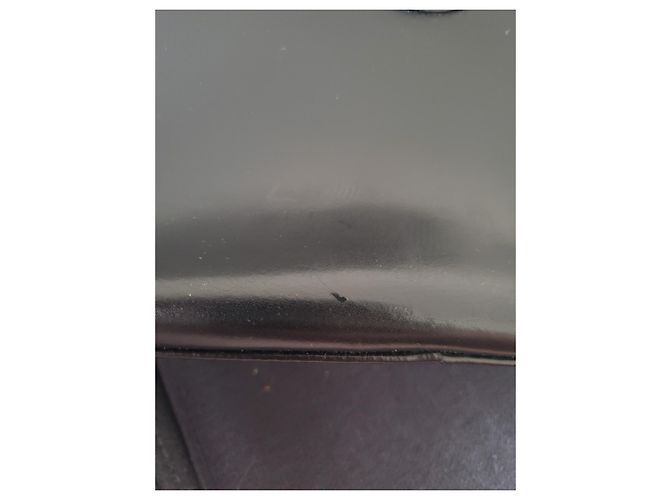Borsa a mano Longchamp Roseau in pelle nera Nero - vista 5