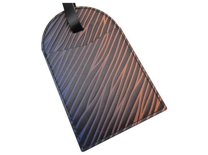 Polochon morbido Louis Vuitton Black Epi XL Gradient Electric Sun MM Nero - vista 17