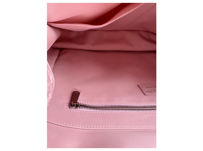 Wickeltasche Dior in blassrosa mit Makramee-Muster 2024 - Ansicht 9