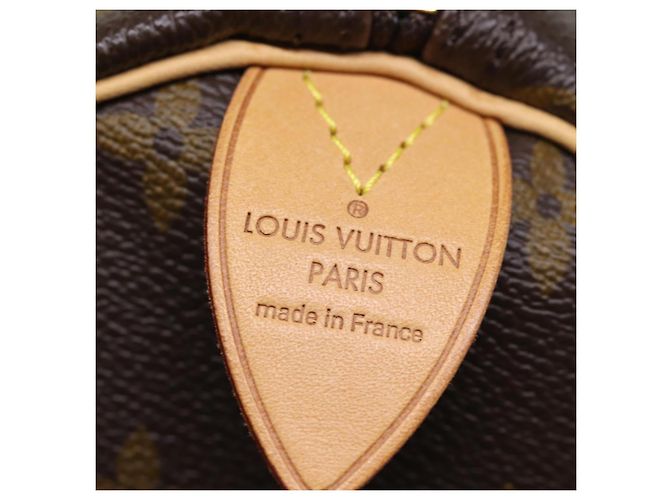 LOUIS VUITTON Monogramm My LV Heritage Speedy 30 Handtasche Rot Grün LV Auth 76750 - Ansicht 19