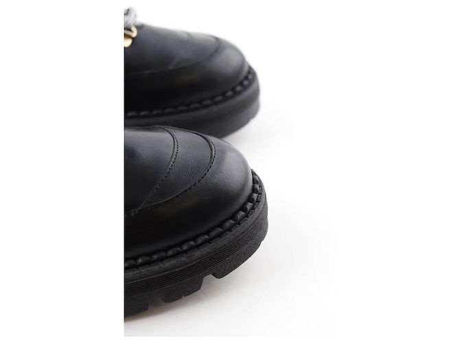 Lk Bennett Botas de couro com cadarços - vista 3