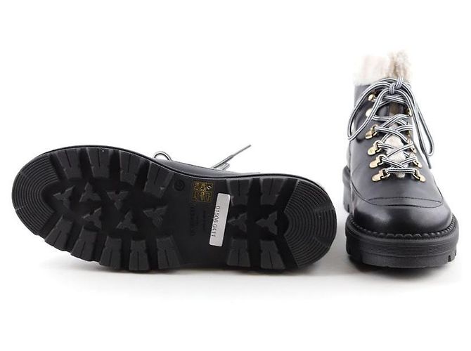 Lk Bennett Botas de couro com cadarços - vista 6