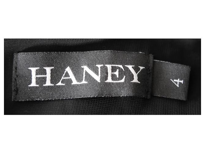 Haney Gaia geschlitztes Abendkleid Schwarz - Ansicht 6