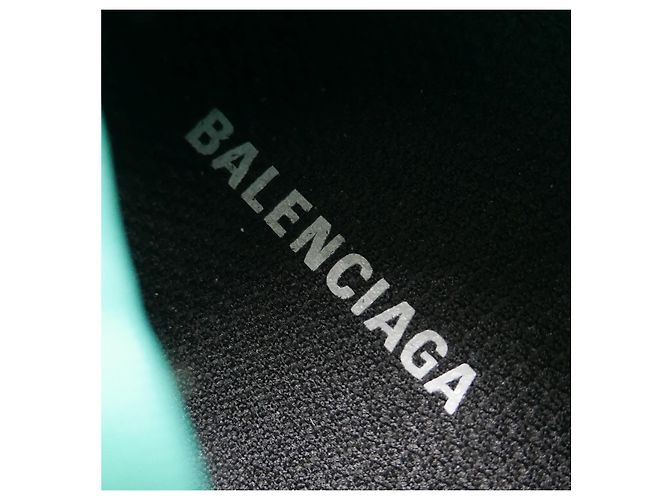 Balenciaga Triple S Trainer Sneakers Türkis Grau - Ansicht 7