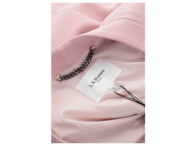 Lk Bennett pink coat - view 7